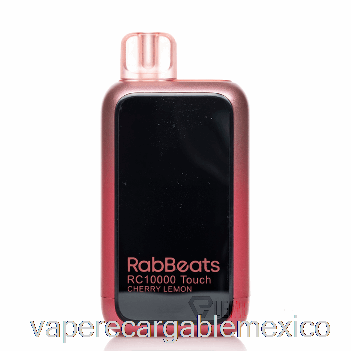 Vape Recargable Rabbeats Rc10000 Touch Desechable Cereza Limon
